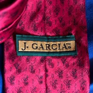 J. Garcia red tie